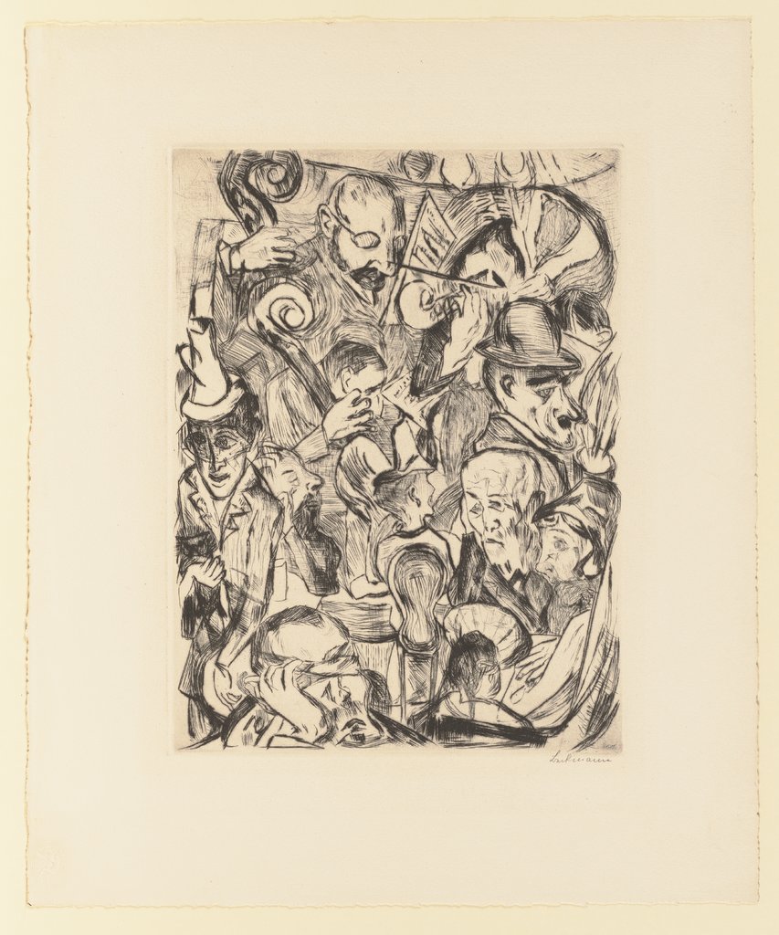 Café Music, Max Beckmann