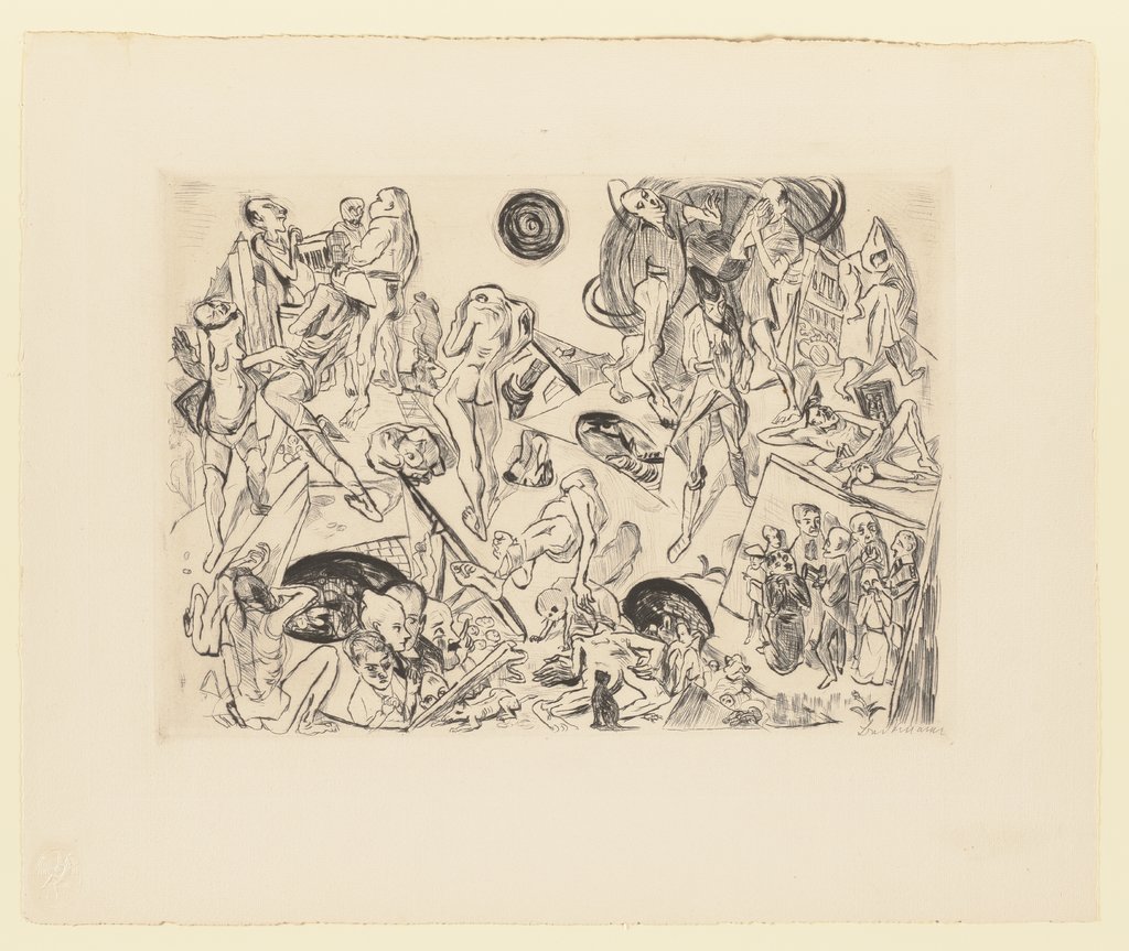 Resurrection, Max Beckmann