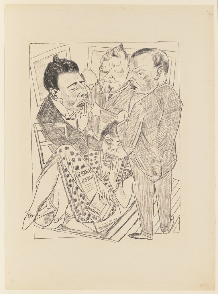 The Disillusioned II, Max Beckmann