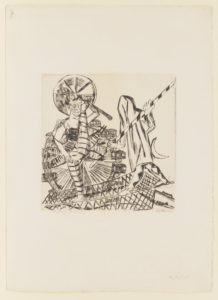 Die Seiltänzer, Max Beckmann