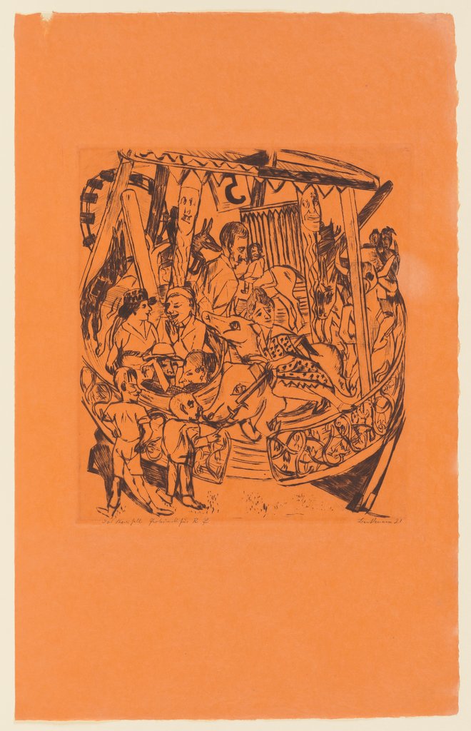 Das Karussell, Max Beckmann