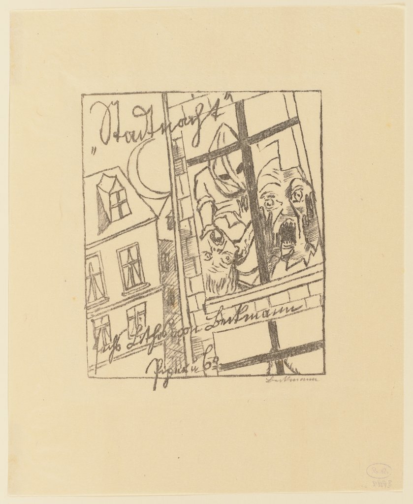 Title-Page, Max Beckmann