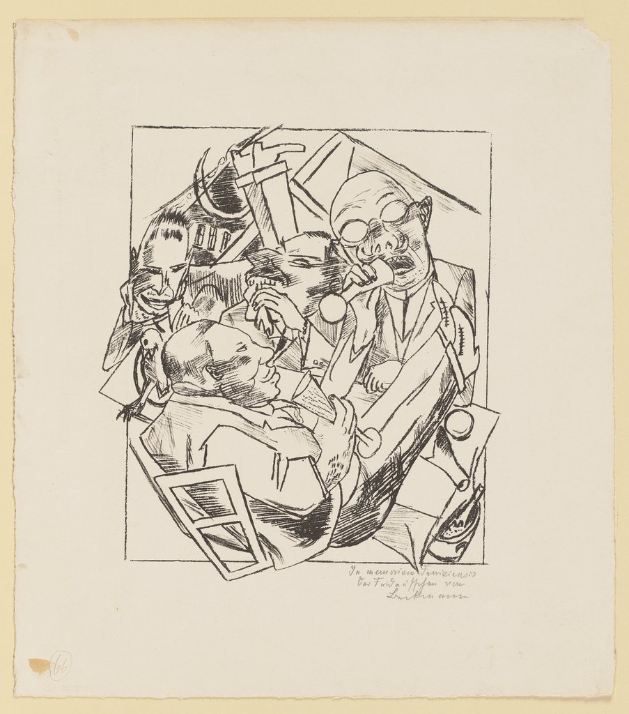 Drinking Song, Max Beckmann