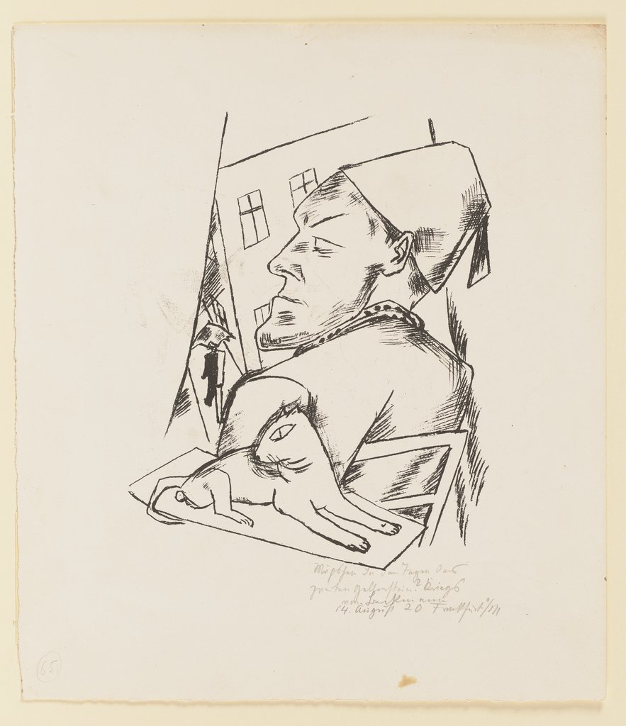 Verbitterung, Max Beckmann