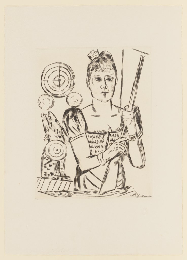 Schießbude, Max Beckmann