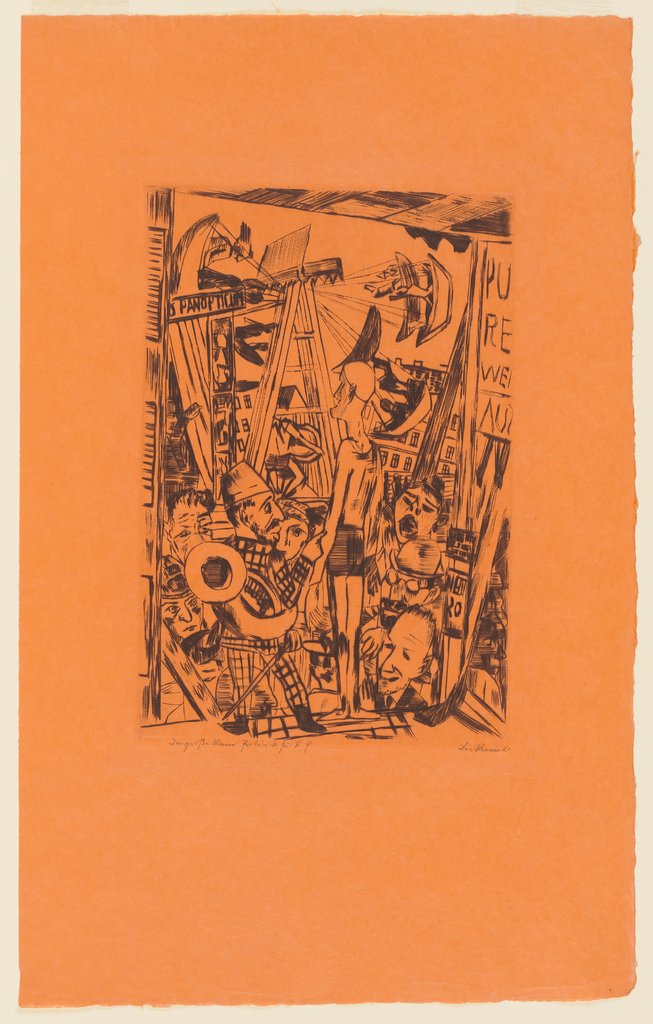 Der große Mann, Max Beckmann