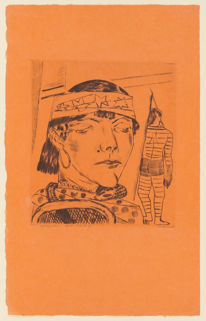 Schlangendame, Max Beckmann