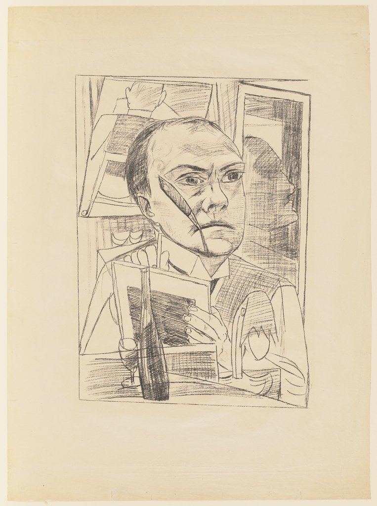 Selbst im Hotel, Max Beckmann