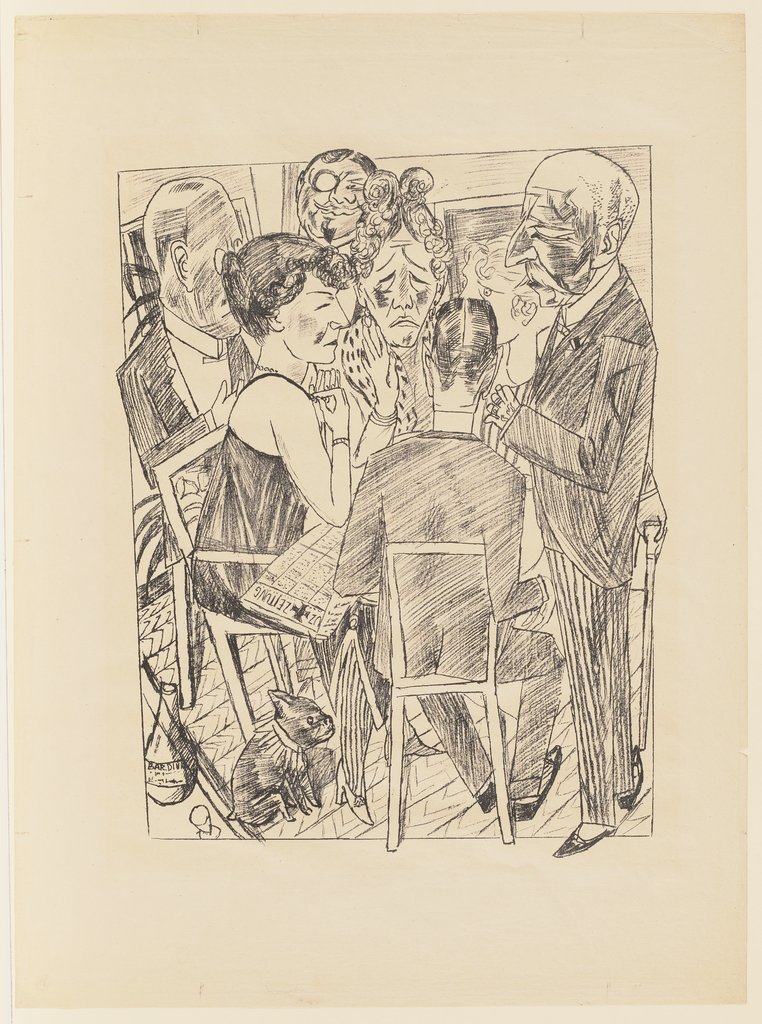 The Disillusioned I, Max Beckmann