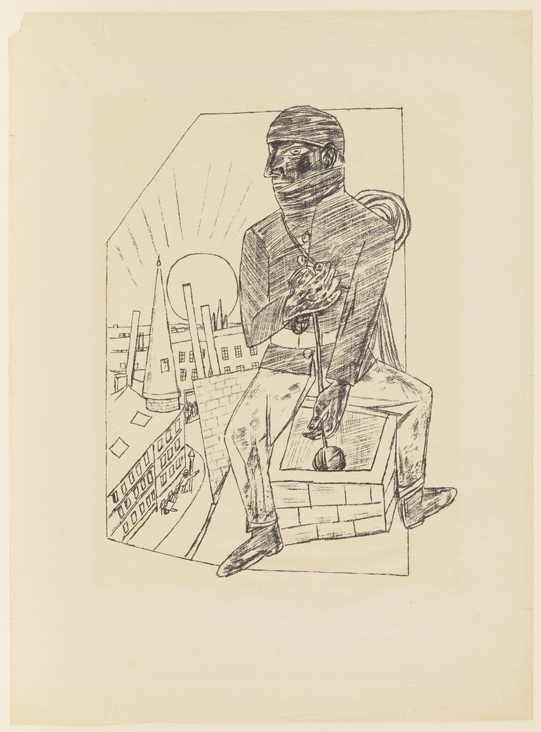 The Chimney-Sweep, Max Beckmann
