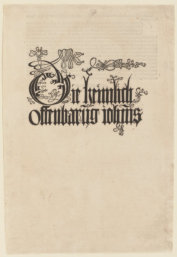 Die heimlich offenbarung iohannis, Albrecht Dürer