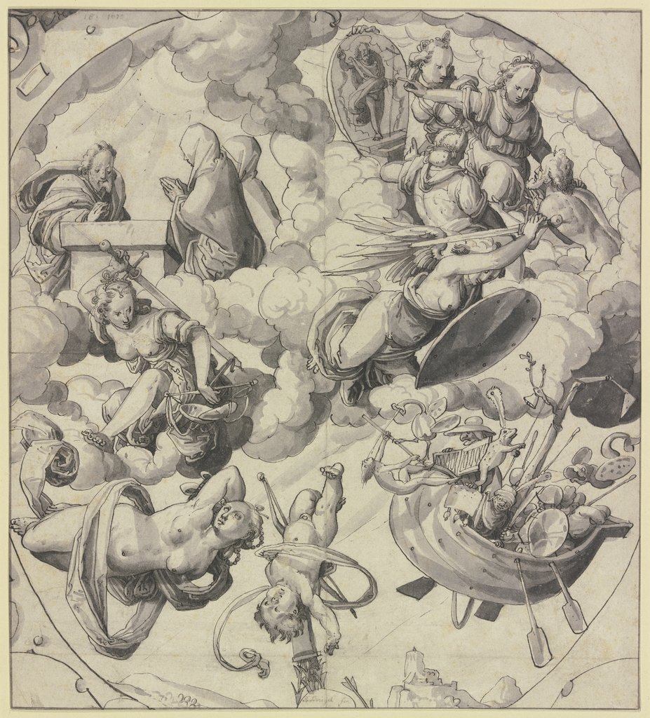 Allegory of redemption, Swiss, 16th century