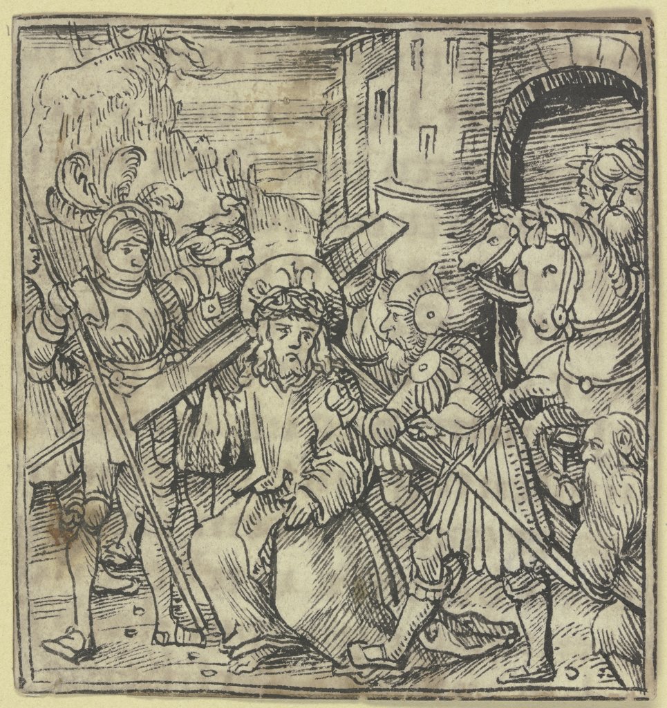 Kreuztragung, Deutsch, 16. Jahrhundert