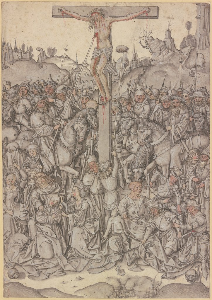 Kreuzigung Christi, Österreichisch, 15. Jahrhundert