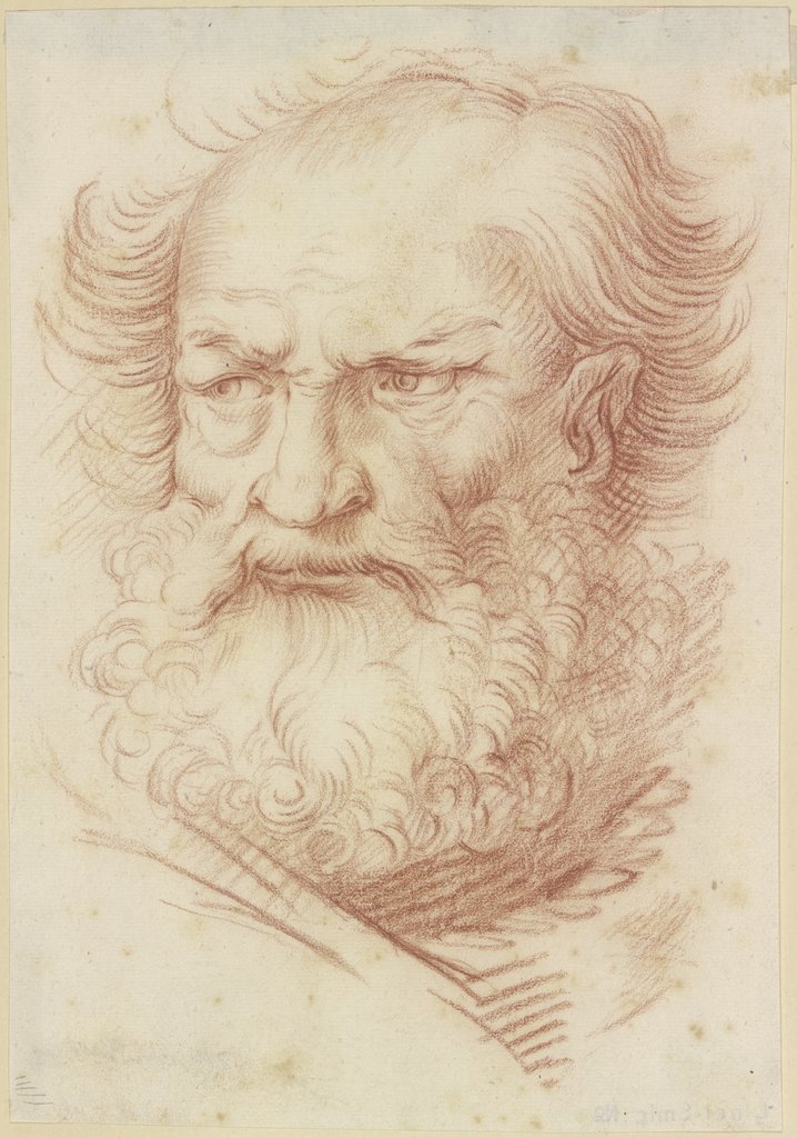 Man's head to the left, Unknown, after Hans Baldung Grien