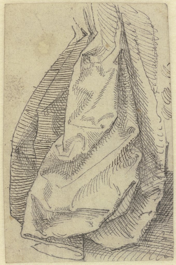 Hanging tail of a garment, Hans Brosamer