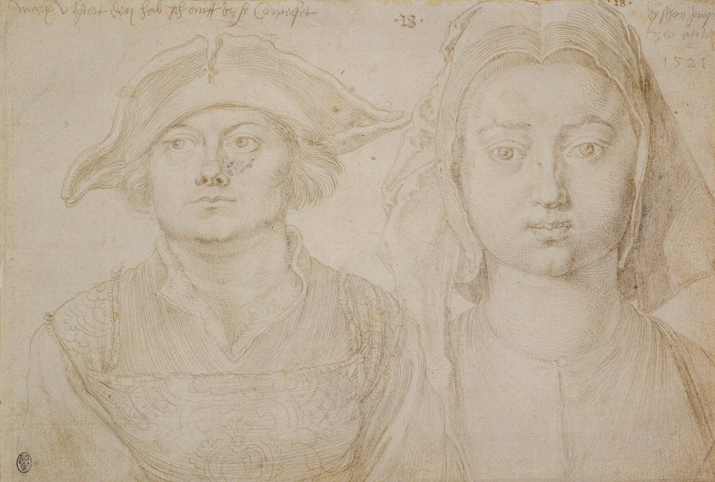 Marx Ulstat; The Beautiful Young Woman of Antwerp, Albrecht Dürer