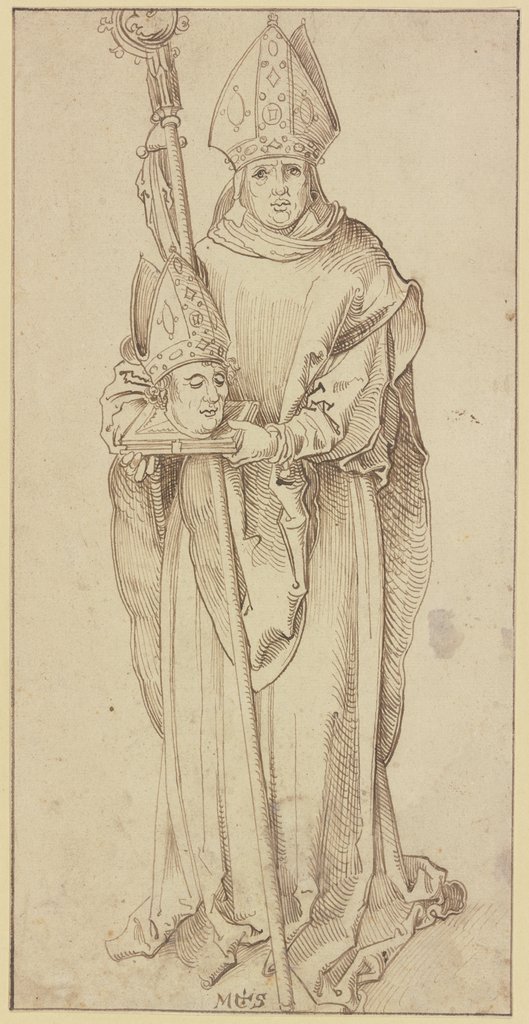Saint Denis, German, 16th century, after Albrecht Dürer