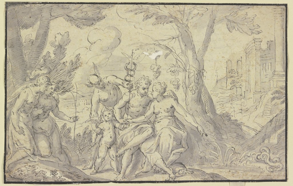 Allegory of love, German, 17th century, after Georg Beham