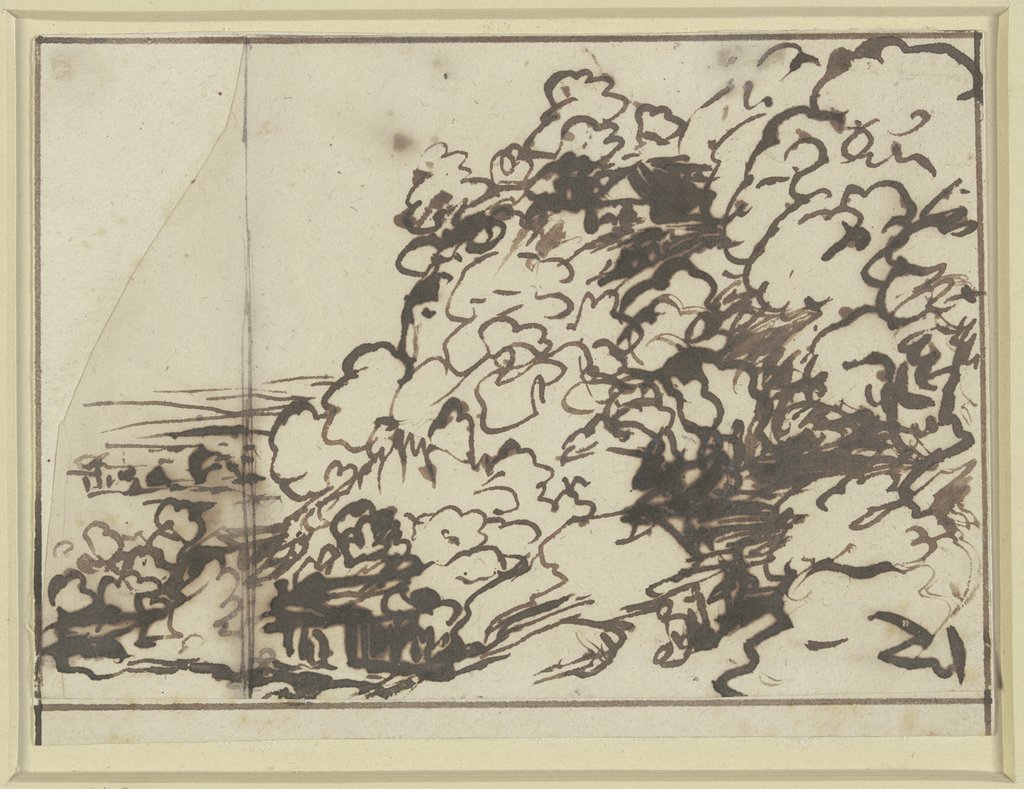 Forested massif, Hendrik Goudt