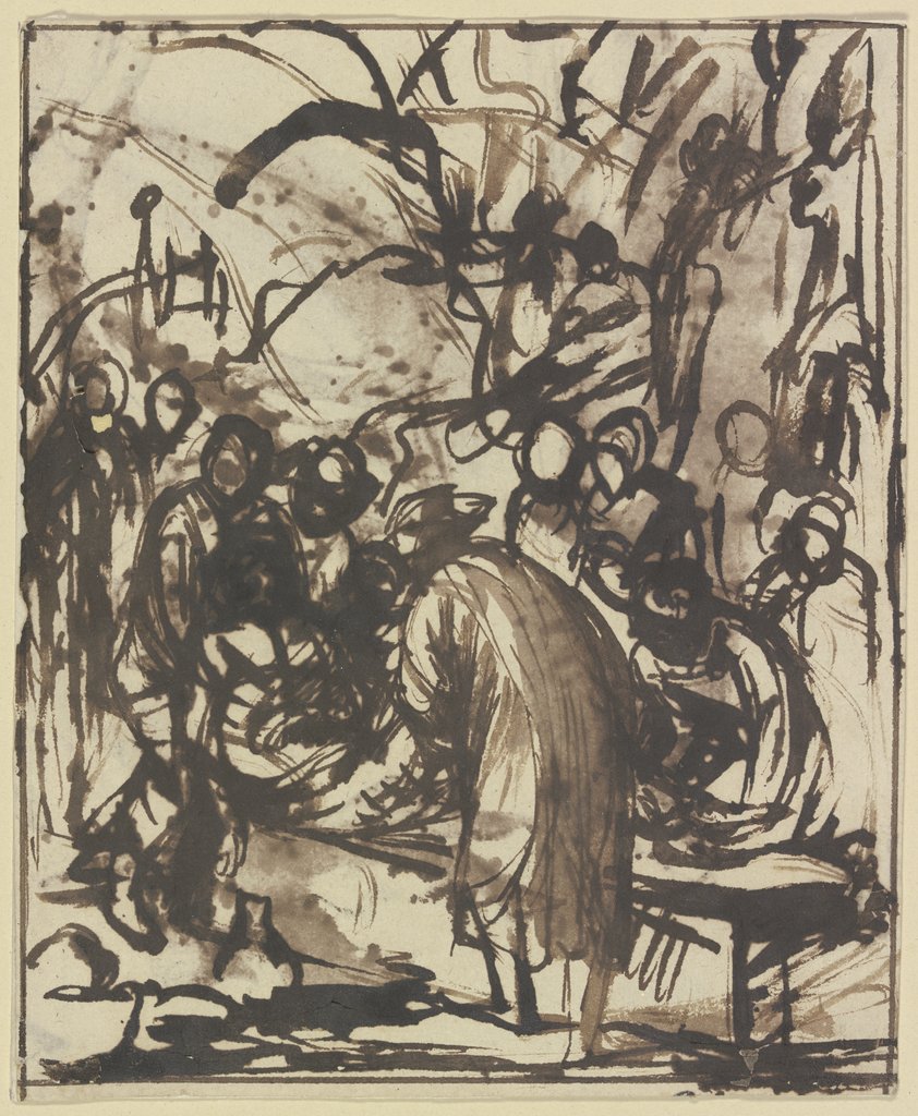 Entombment of Christ, Hendrik Goudt
