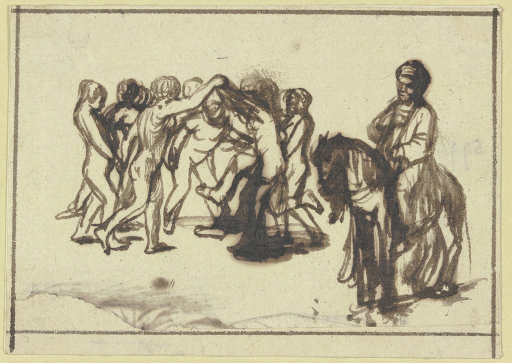 Dance of the nymphs, Hendrik Goudt