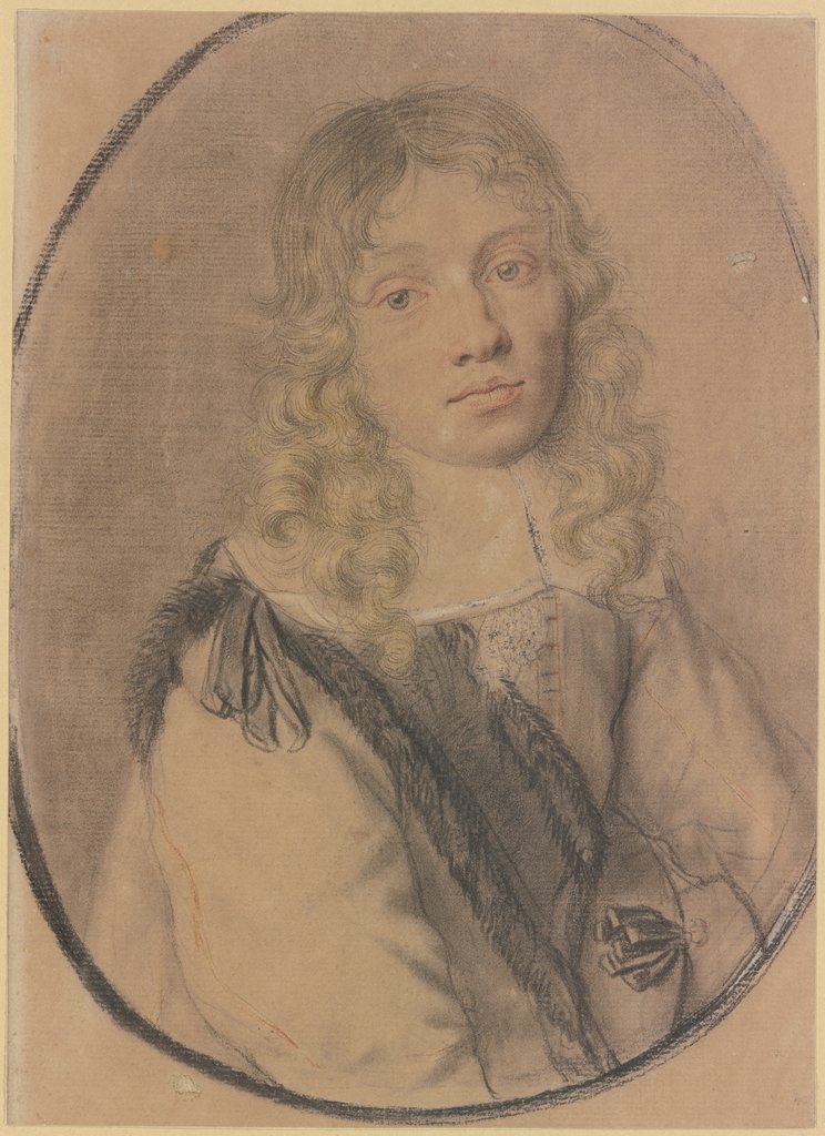 Bildnis eines jungen Mannes nach rechts, Joachim von Sandrart