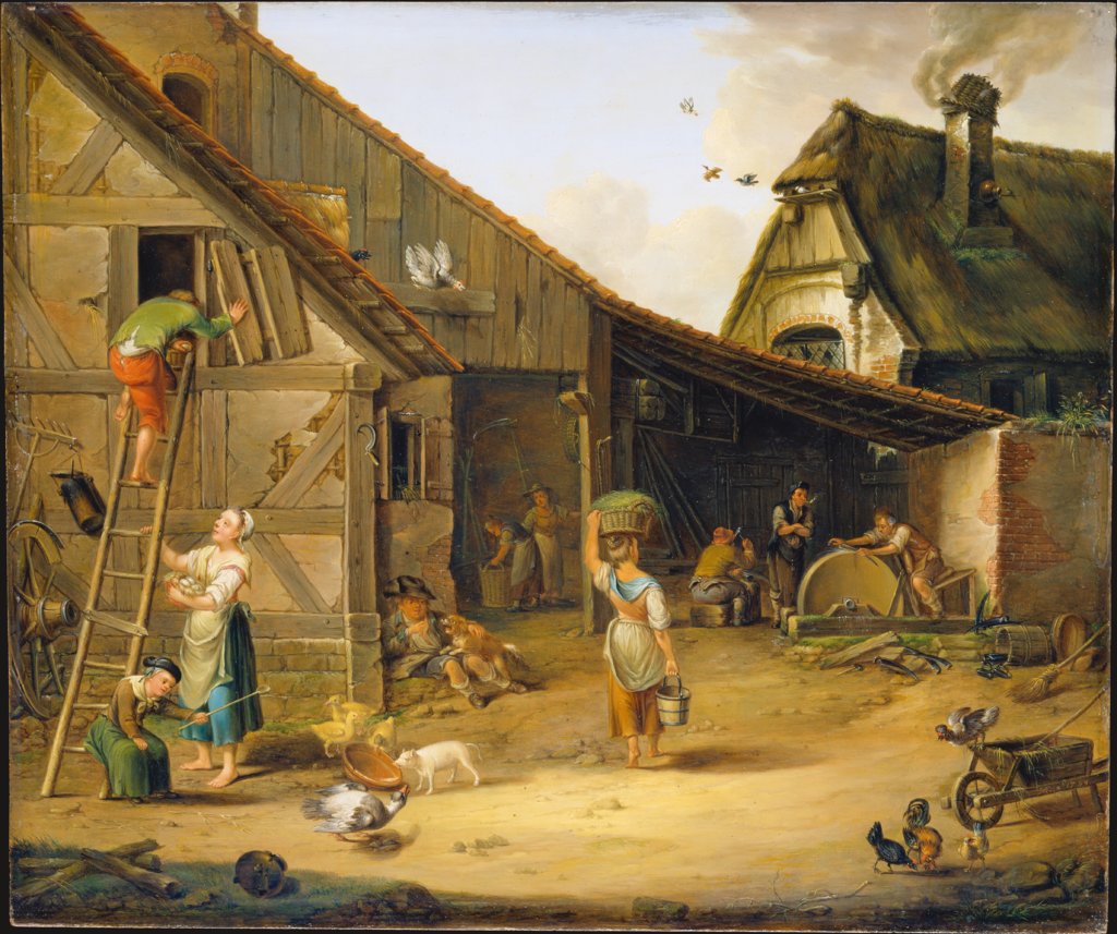 A Farm, Johann Ludwig Ernst Morgenstern