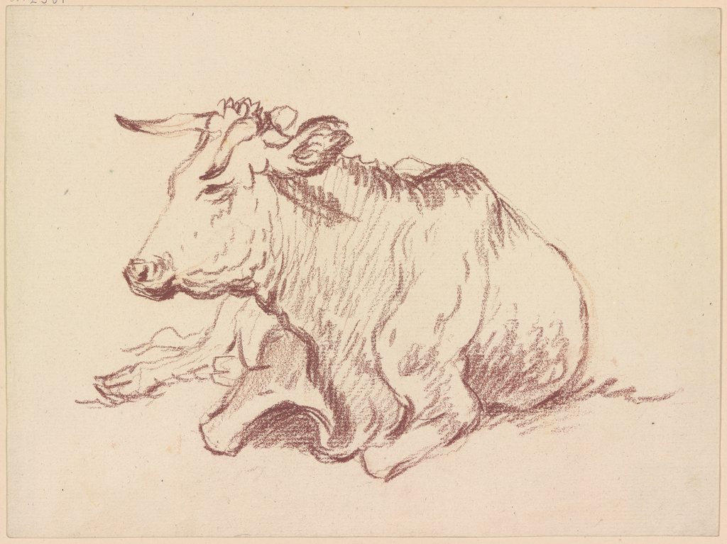 Lying cow, Friedrich Wilhelm Hirt