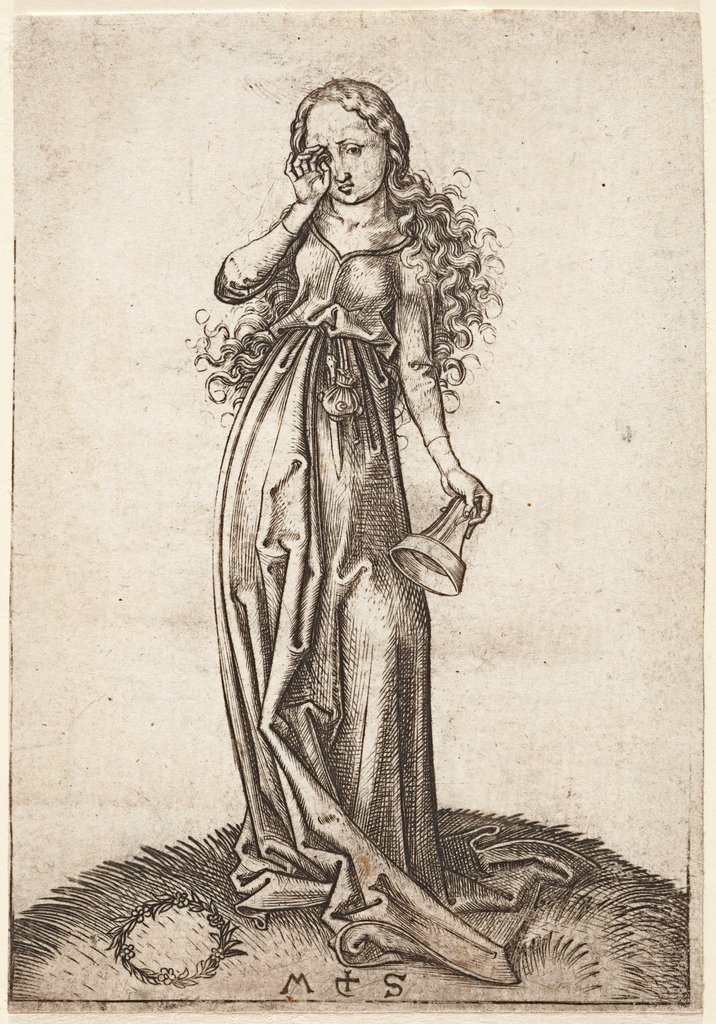 The third foolish Virgin, Martin Schongauer