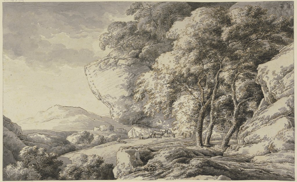 Klassische Landschaft mit Staffage, Franz Innocenz Josef Kobell