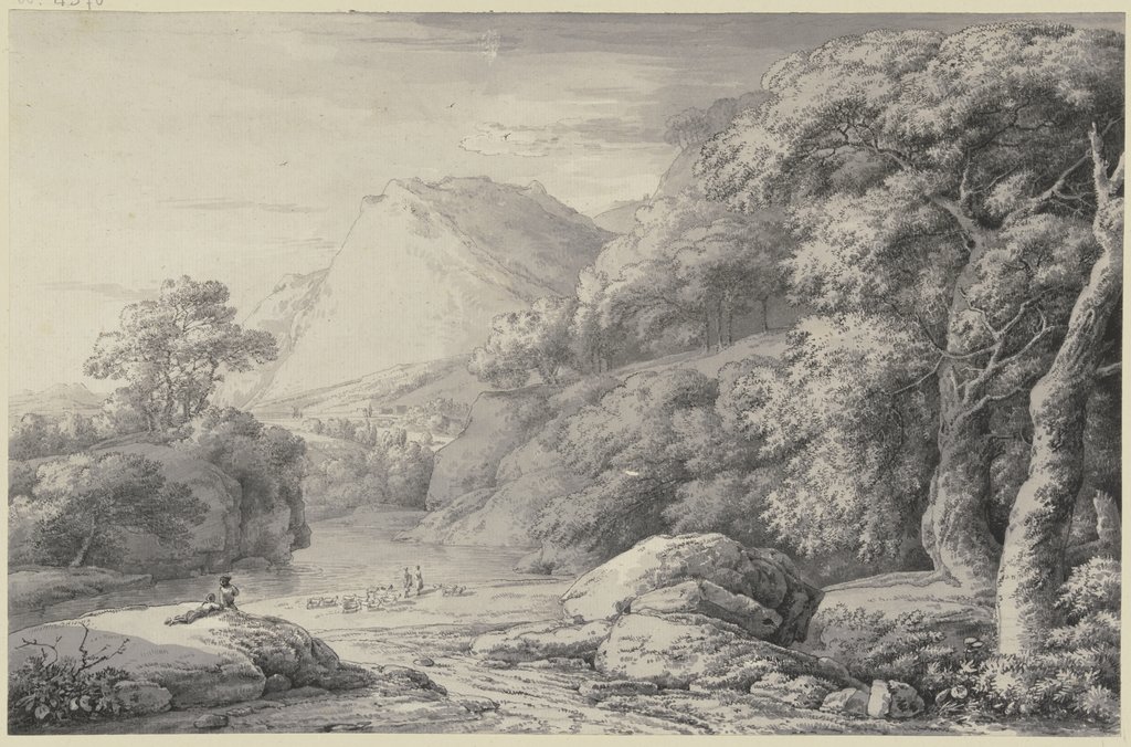 River valles in the mountains, Franz Innocenz Josef Kobell