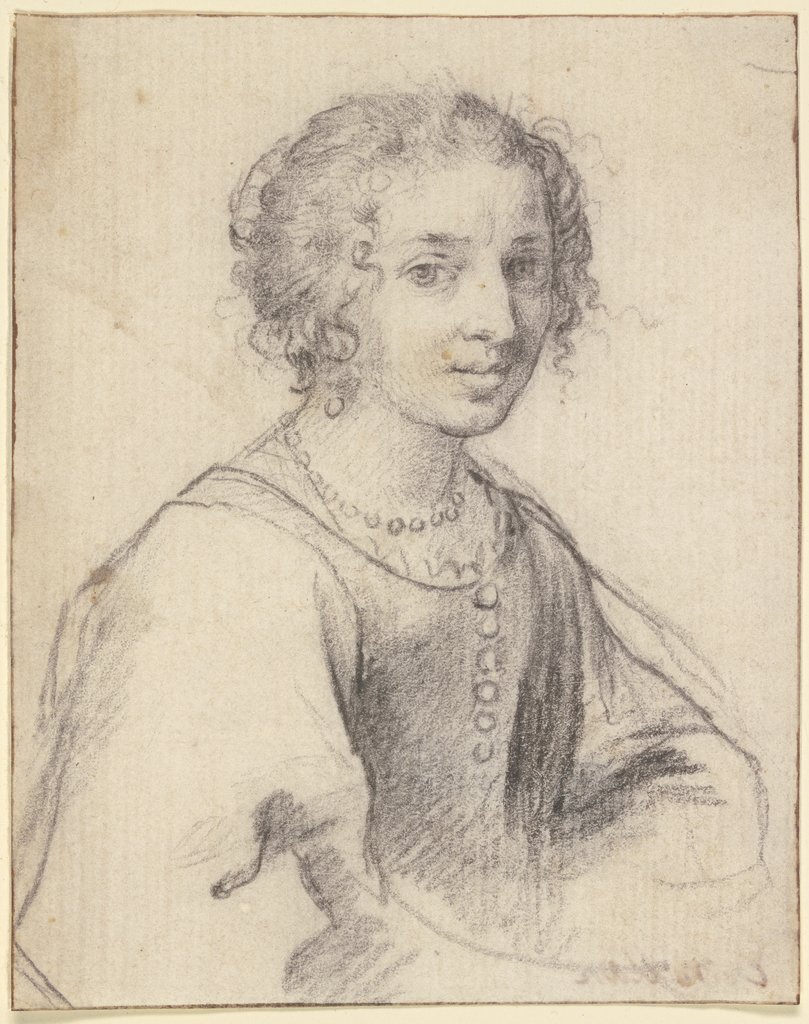 Porträt der Maddalena Corvina, Claude Mellan