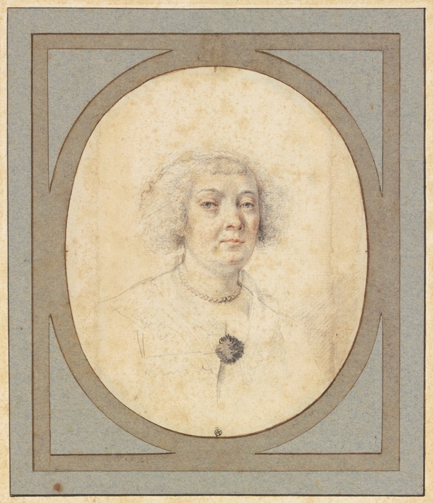 Portrait of a Lady, Claude Mellan