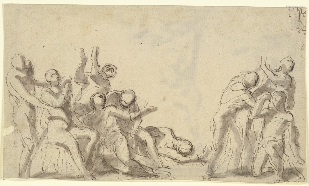 Der Tod des Sokrates, Nicolas Poussin;  Umkreis