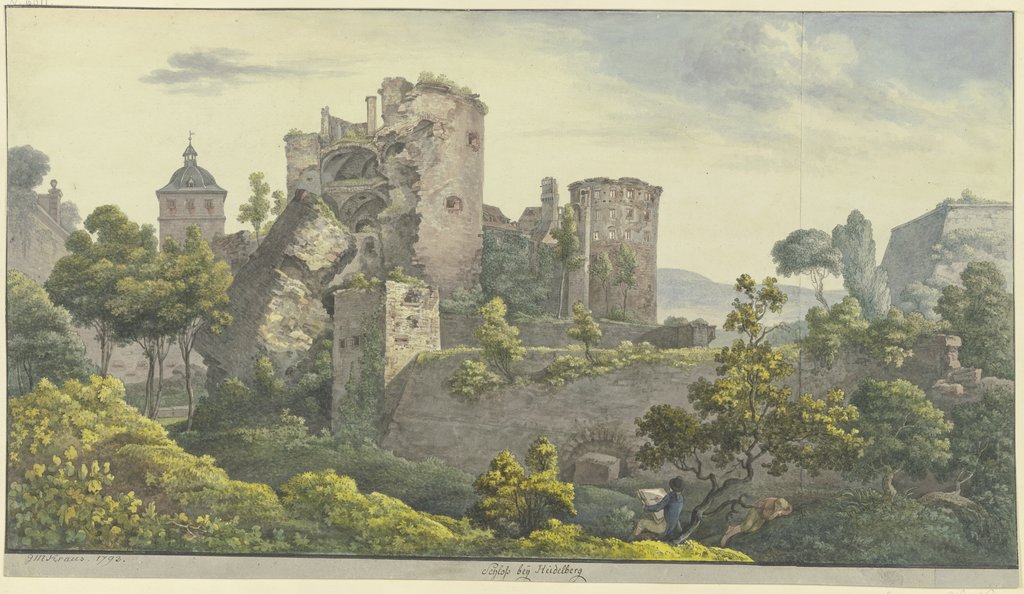Heidelberg Castle, Georg Melchior Kraus
