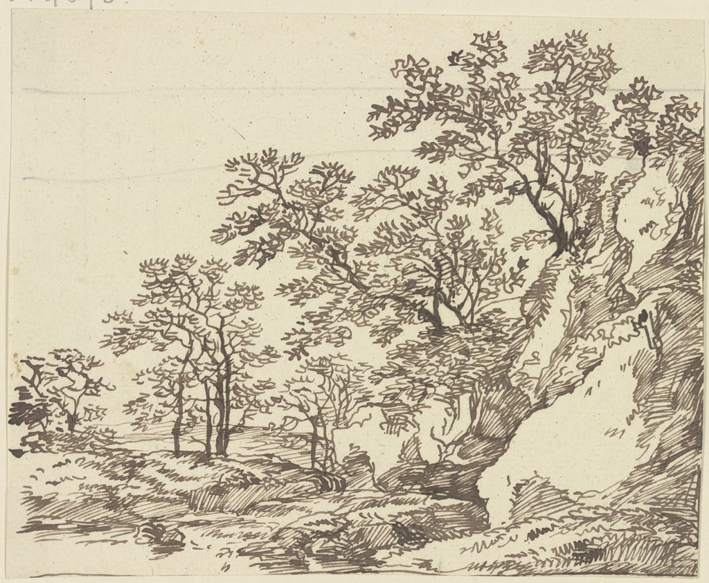 Trees and rocks, Franz Innocenz Josef Kobell
