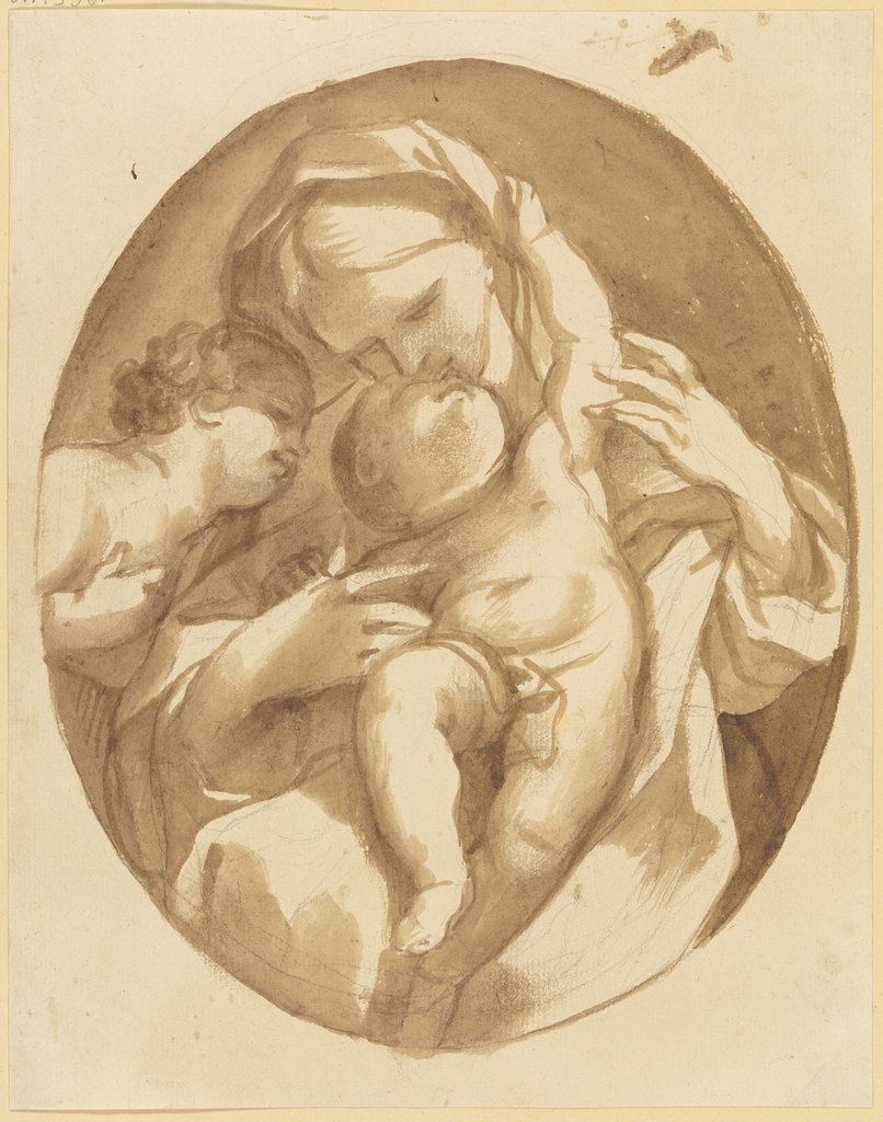 Madonna mit dem Kind und dem Johannesknaben, Adam Friedrich Oeser