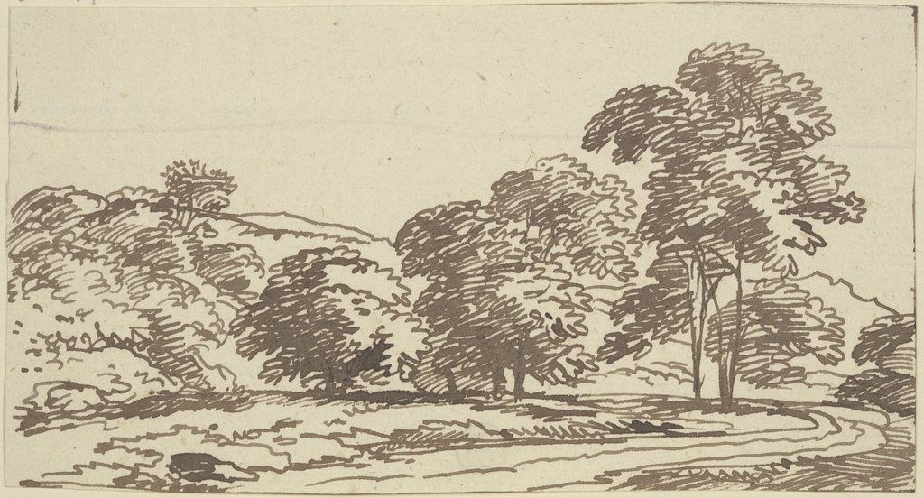 Landscape with trees, Franz Innocenz Josef Kobell