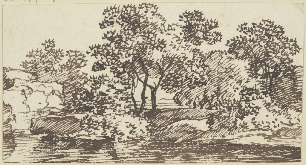 Landschaft mit hohen Bäumen, Franz Innocenz Josef Kobell
