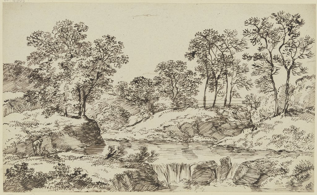Landscape full of trees, Franz Innocenz Josef Kobell