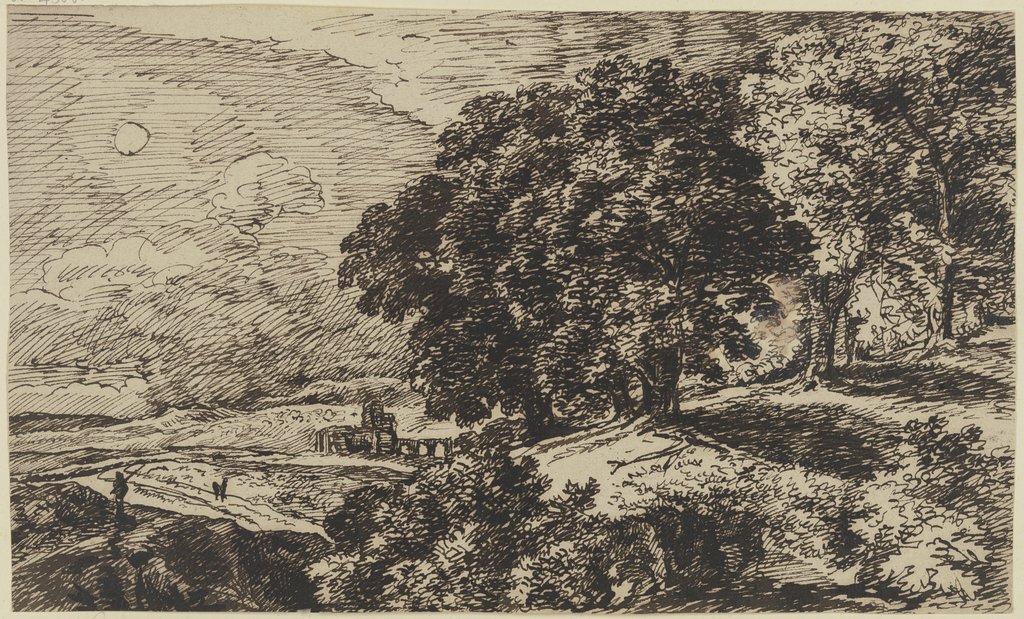Baumreiche Landschaft, Franz Innocenz Josef Kobell