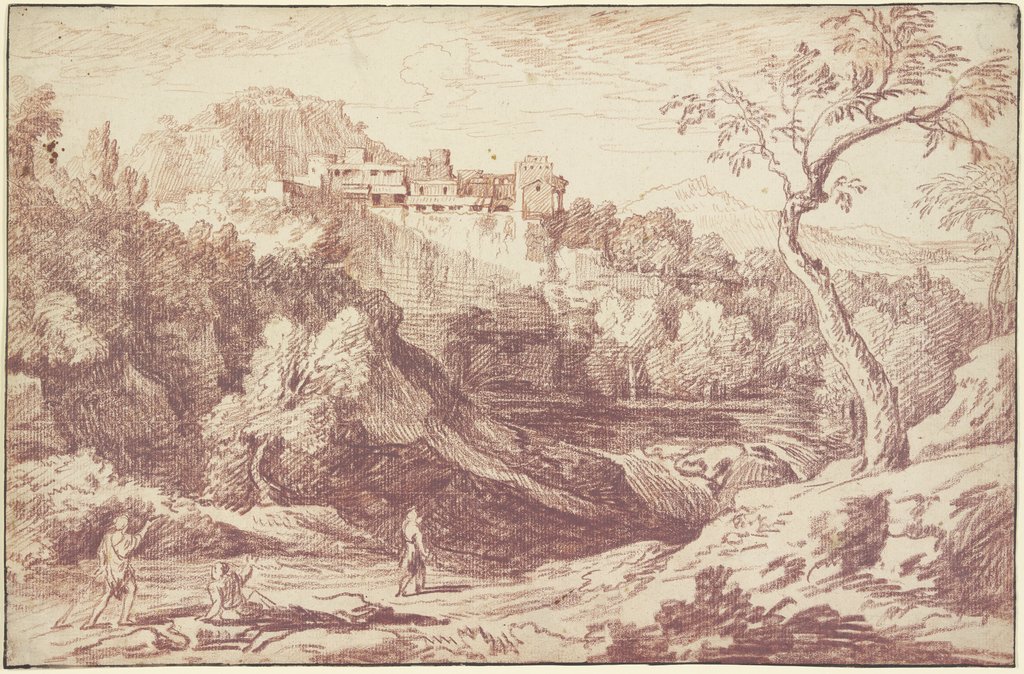 Classical landscape, Gaspard Dughet