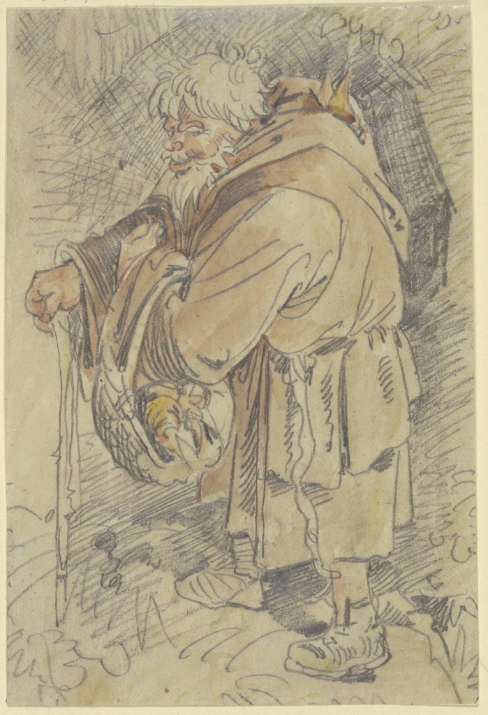 Ein Mönch, Wilhelm Busch