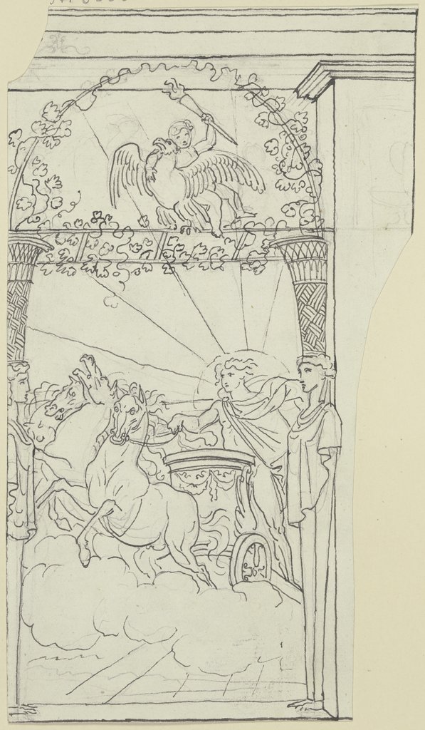 Apollo on the sun chariot, Peter von Cornelius
