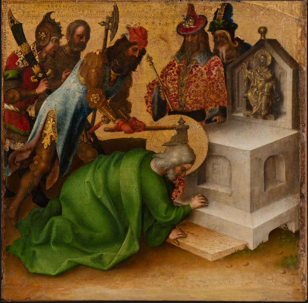 Martyrdom of St Matthias, Stefan Lochner