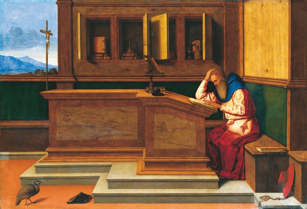 Saint Jerome in His Study, Vincenzo Catena