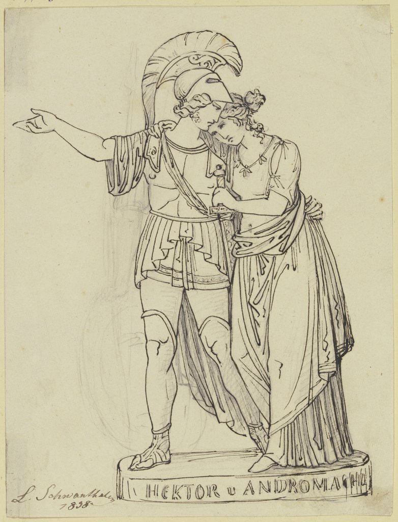 Hector and Andromache, Ludwig von Schwanthaler