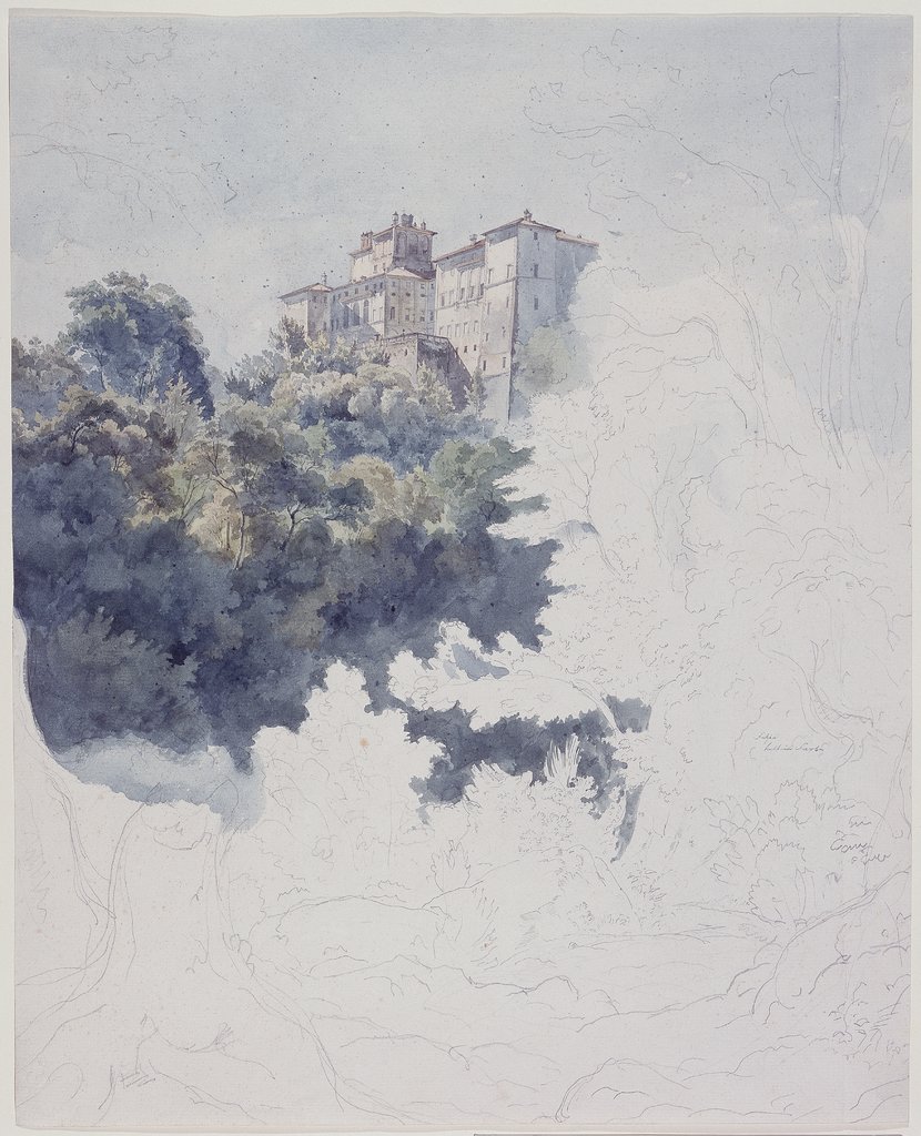 Villa Chigi bei Ariccia, Ernst Fries