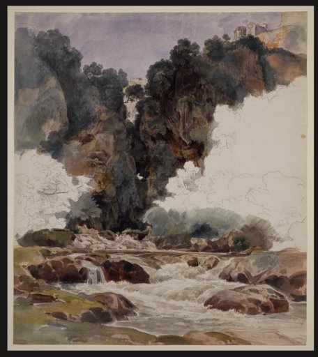 Die Grotte des Neptuns bei Tivoli